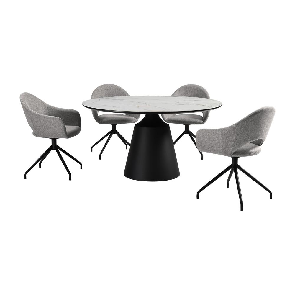 Armen Living Knox Pria Dining Set