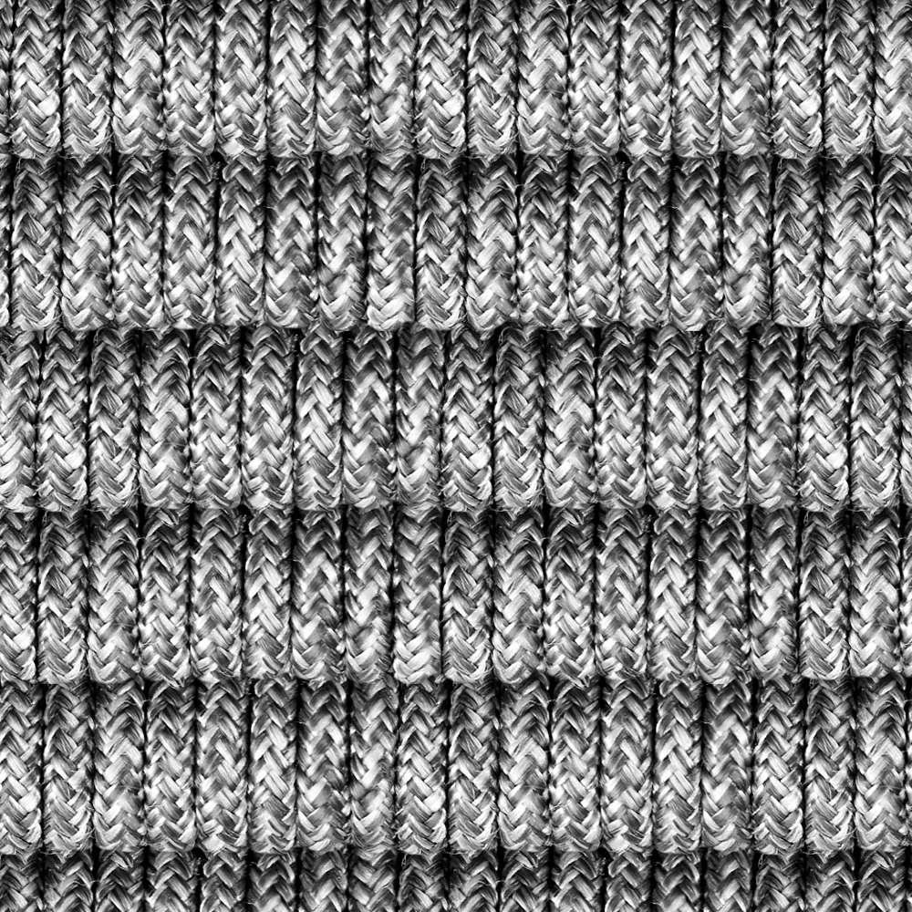 Armen Living - Koala Shasta and Camino 5 Piece Outdoor Dining Set in Dark Eucalyptus Wood with Grey Rope - 840254333833 veiw 8