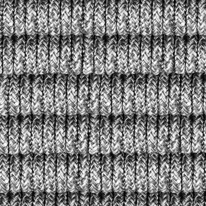 Armen Living - Koala Shasta and Camino 6 Piece Outdoor Dining Set in Dark Eucalyptus Wood with Grey Rope - 840254333840 veiw 8