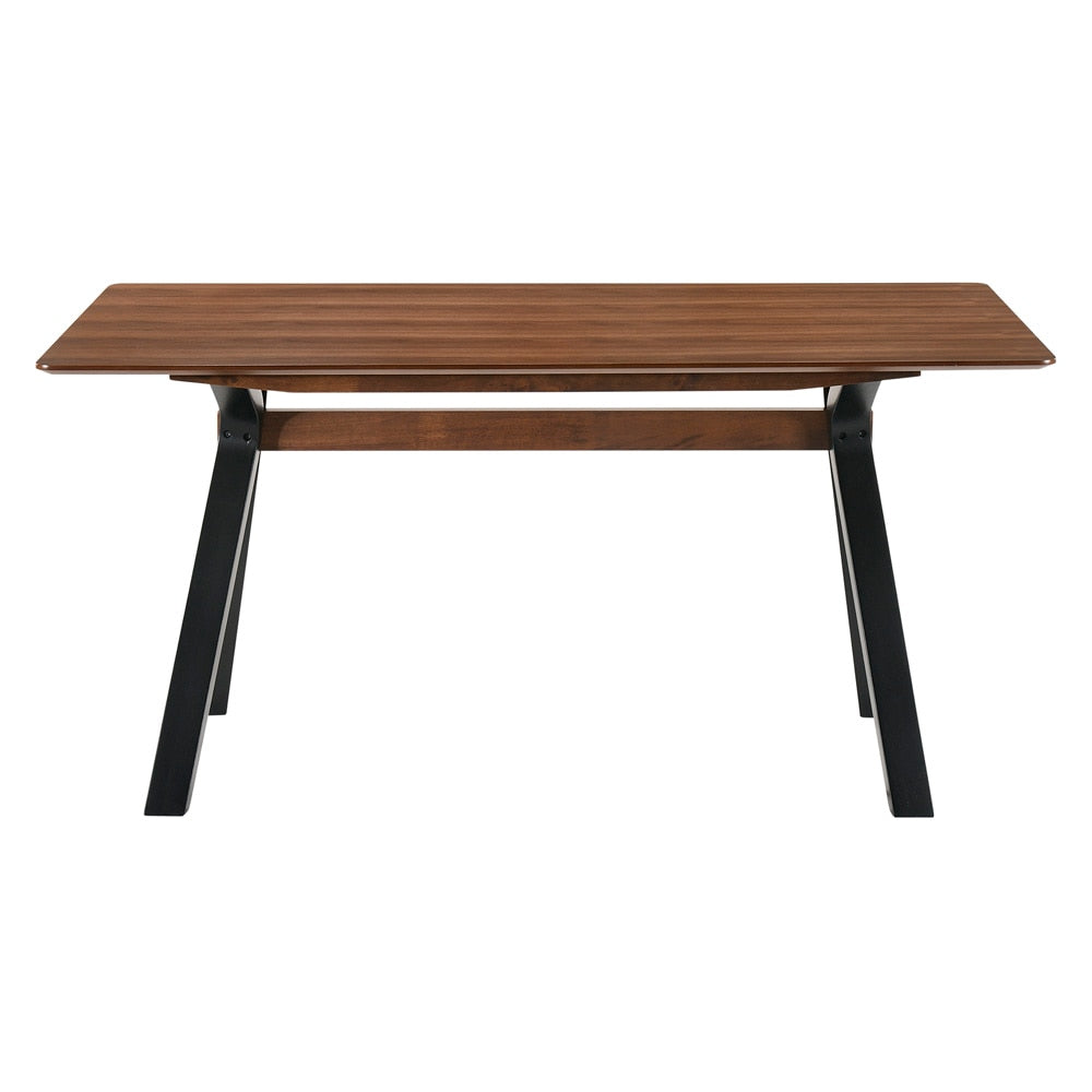 Armen Living - Laredo and Polly 5 Piece Black Rectangular Dining Set - SETLRDIBLK5C veiw 6