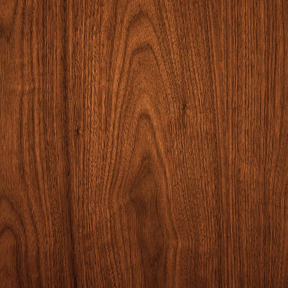 Armen Living  - Larisa Adjustable Walnut Wood Bar Stool in Black Faux Leather with Black Metal - LCLABAWABLK veiw 10