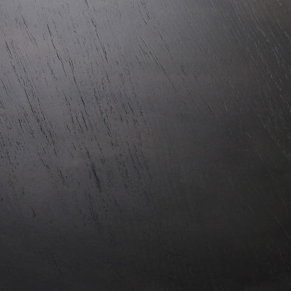 Armen Living - Legend Black Glaze Ash Veneer 1 Drawer Nightstand with Metal Legs - LCLELABL veiw 4