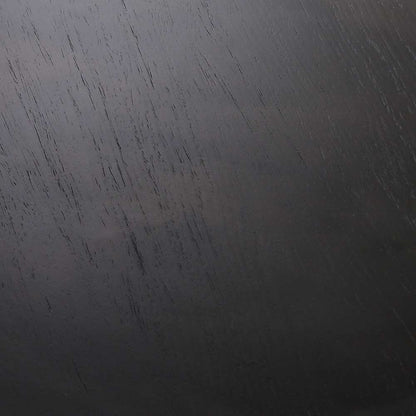 Armen Living - Legend Black Glaze Ash Veneer 1 Drawer Nightstand with Metal Legs - LCLELABL veiw 6