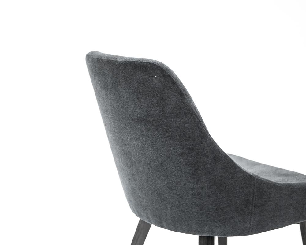 Armen Living - Lileth River Upholstered Dining Chair (Set of 2) - LCLHCHTGRV_CLOSEOUT veiw 6