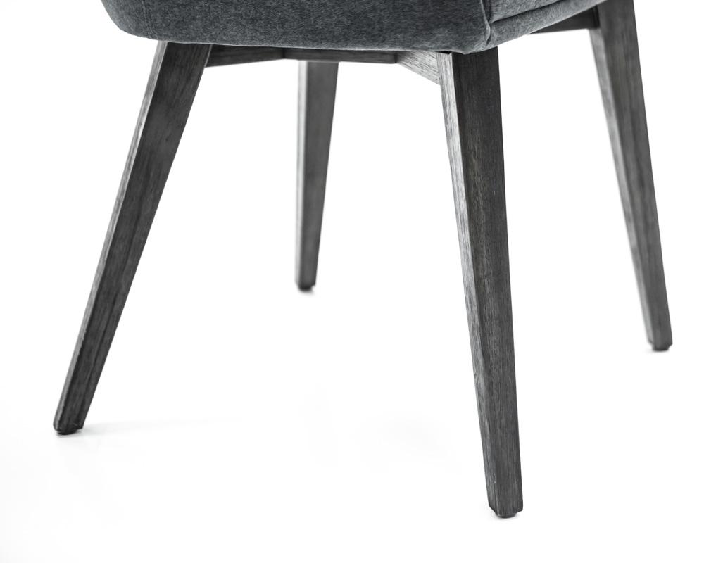 Armen Living - Lileth River Upholstered Dining Chair (Set of 2) - LCLHCHTGRV_CLOSEOUT veiw 7