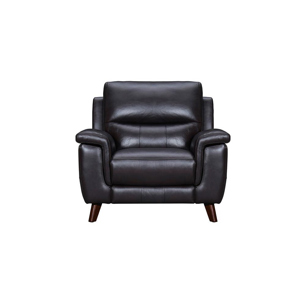 Armen Living - Lizette Brown Leather Power Recliner with USB - LCLZ1BR veiw 2