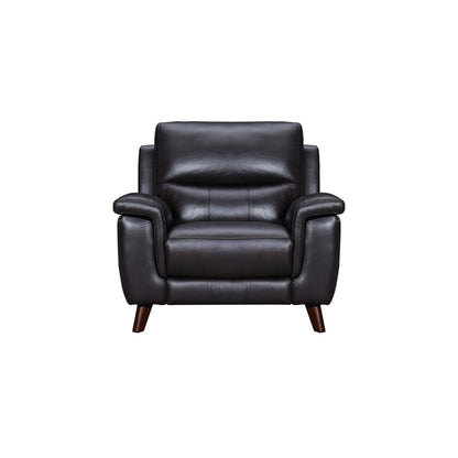 Armen Living - Lizette Brown Leather Power Recliner with USB - LCLZ1BR veiw 2