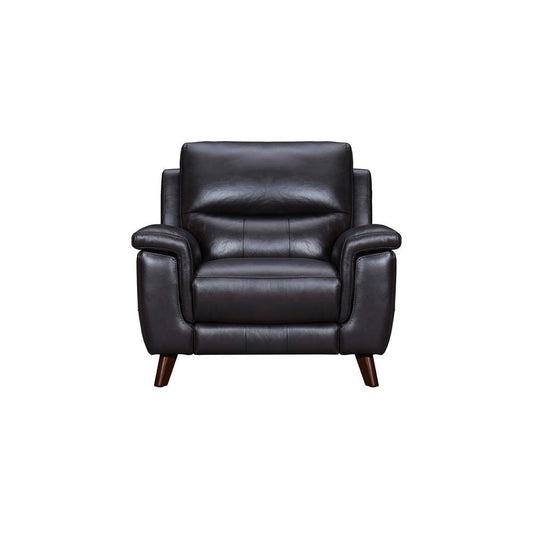 Armen Living - Lizette Brown Leather Power Recliner with USB - LCLZ1BR veiw 2