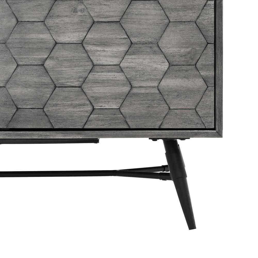 Armen Living - Makena Sideboard Buffet in Grey Acacia Wood - LCMKBUTG veiw 6