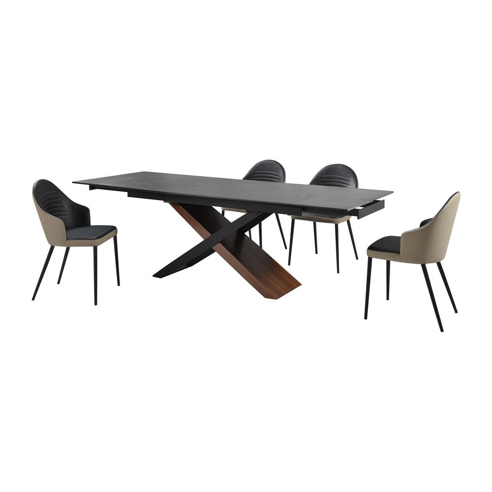 Armen Living Milena Rocco Dining Set - Thumbnail 3