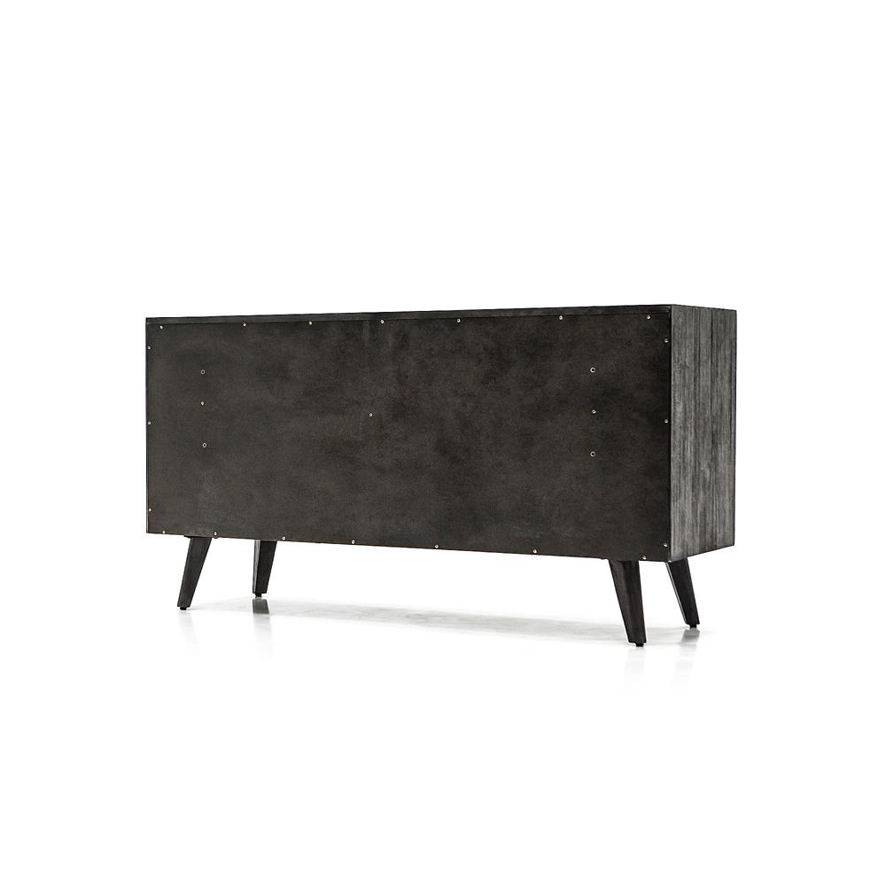 Armen Living - Mohave Mid-Century Tundra Gray Acacia 6 Drawer Dresser - LCMODRTG - CLOSEOUT veiw 4