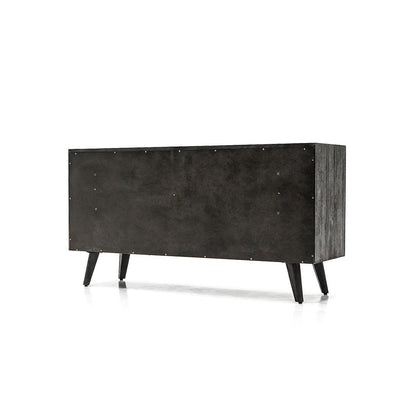 Armen Living - Mohave Mid-Century Tundra Gray Acacia 6 Drawer Dresser - LCMODRTG - CLOSEOUT veiw 4