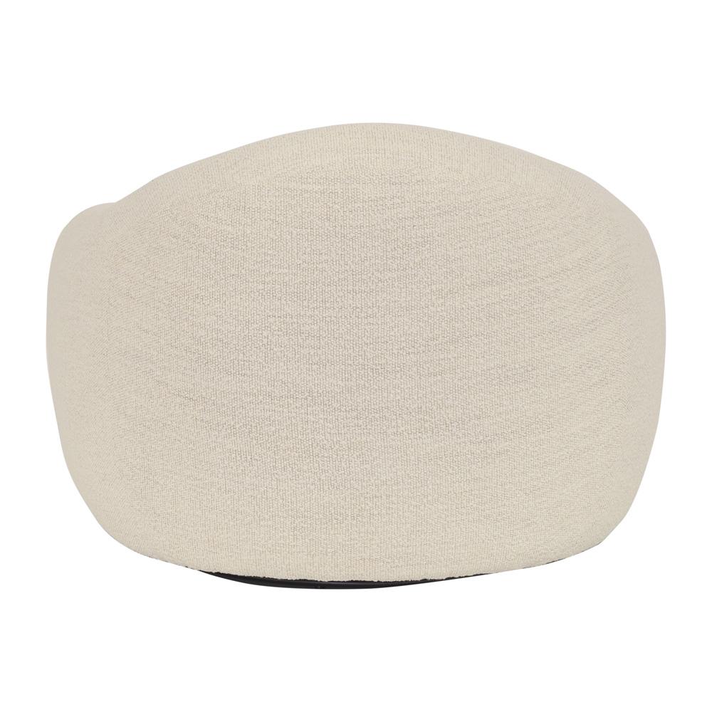 Armen Living - Molly Upholstered Swivel Accent Chair in Pearl - LCMY1MPL veiw 4