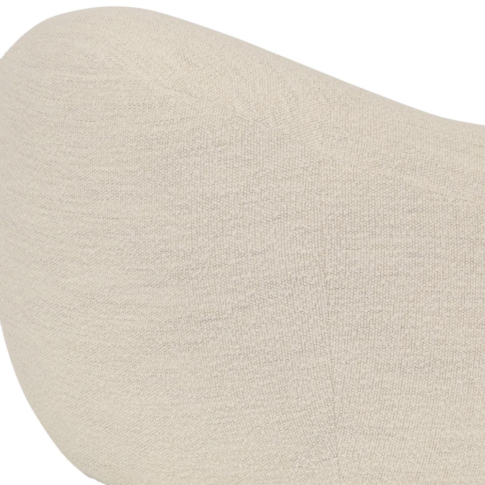 Armen Living - Molly Upholstered Swivel Accent Chair in Pearl - LCMY1MPL veiw 6