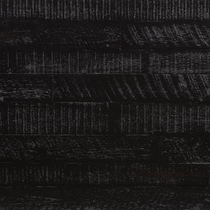 Armen Living - Monaco Rectangular Black Wood Sideboard with Antique Brass Accent - LCMOBUBL veiw 6