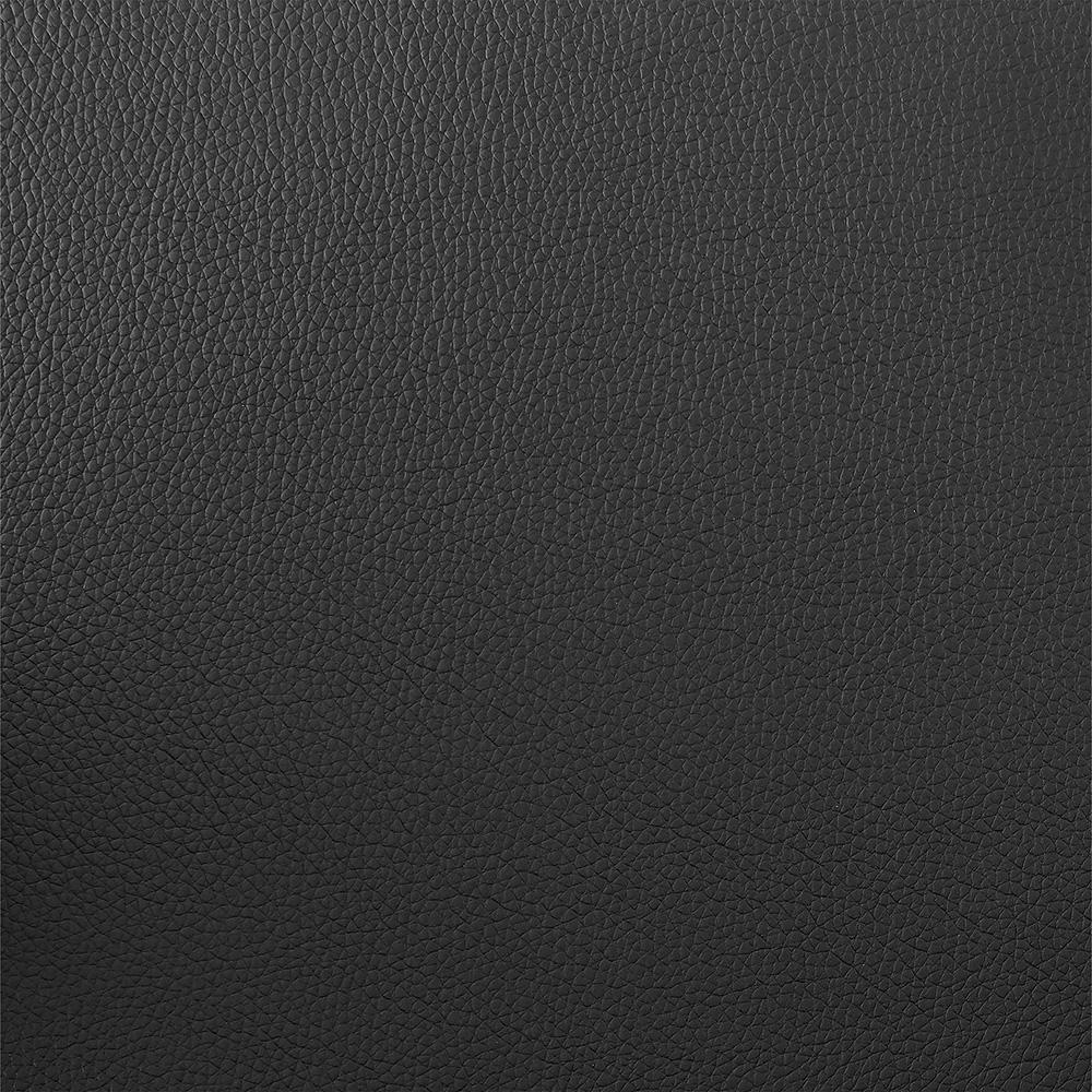 Armen Living  - Monte Contemporary Dining Chair in Black Faux Leather with Black Powder Coated Metal Legs - LCMOCHBLACK veiw 8