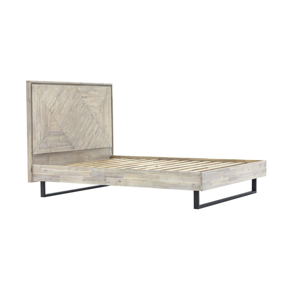 Armen Living - Peridot 4 Piece King Bedroom Set in Natural Acacia Wood - SETPEBDKG4A veiw 3