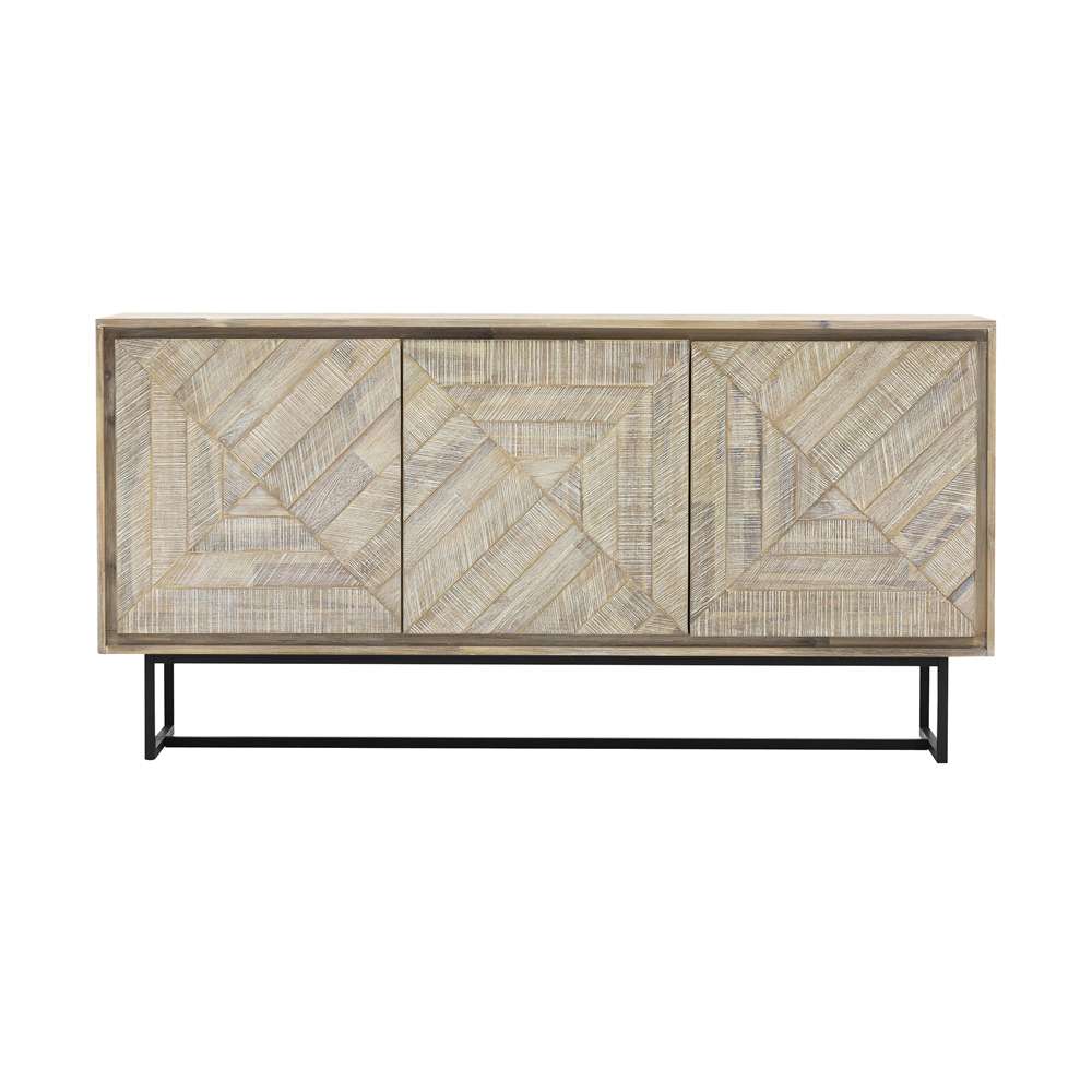 Armen Living - Peridot Sideboard Buffet in Natural Acacia Wood - LCPEBUNAT view 1