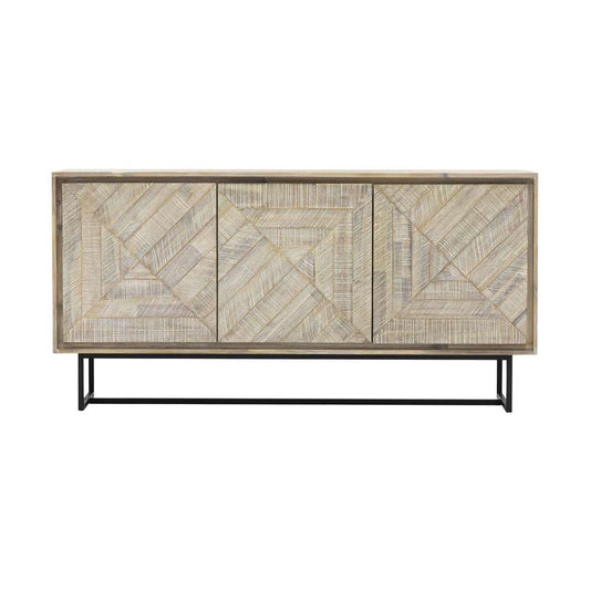 Armen Living - Peridot Sideboard Buffet in Natural Acacia Wood - LCPEBUNAT veiw 1