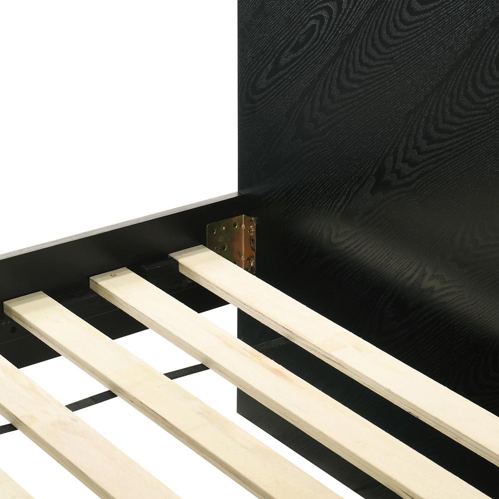 Armen Living - Petra King 3 Piece Wood Bedroom Set in Black Finish - SETPTBLKKG3 veiw 6