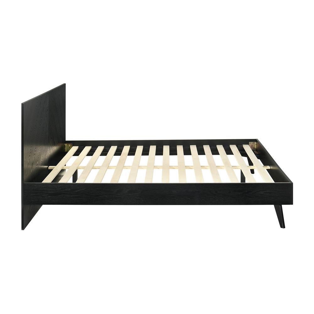 Armen Living - Petra King Platform Wood Bed Frame in Black Finish - LCPTBDKGBLK veiw 4