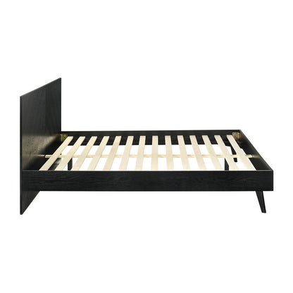 Armen Living - Petra King Platform Wood Bed Frame in Black Finish - LCPTBDKGBLK veiw 4