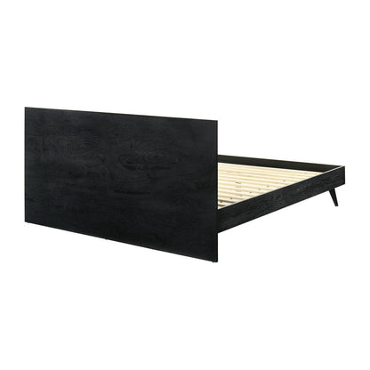 Armen Living - Petra King Platform Wood Bed Frame in Black Finish - LCPTBDKGBLK veiw 5