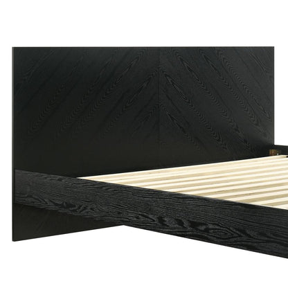 Armen Living - Petra King Platform Wood Bed Frame in Black Finish - LCPTBDKGBLK veiw 6