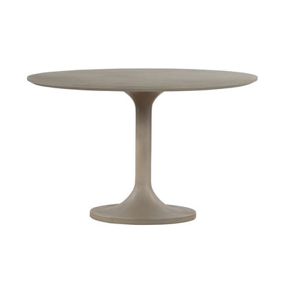 Armen Living - Pippa Concrete and Metal Tulip Round Dining Table - LCPIDICCGR veiw 1