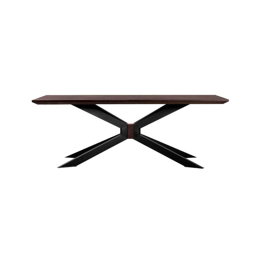 Armen Living - Pirate Acacia Modern Dining Table - LCPIDIAC veiw 2