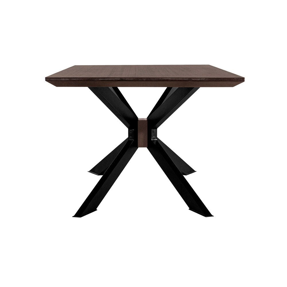 Armen Living - Pirate Acacia Modern Dining Table - LCPIDIAC veiw 3
