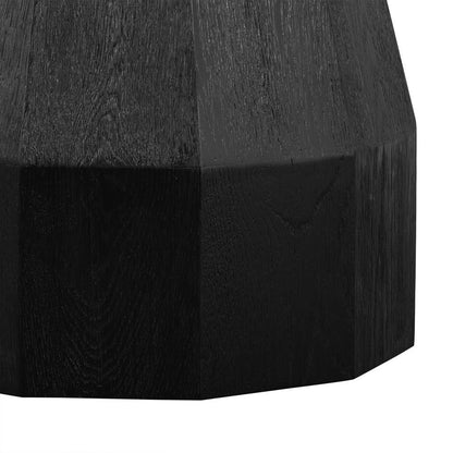 Armen Living - Revival Concrete and Oak Round Dining Table - LCRVDICCGR veiw 4