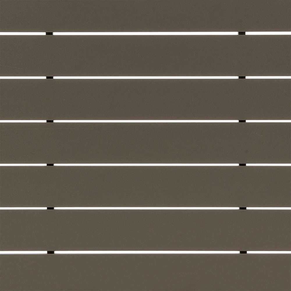 Armen Living - Silvana Outdoor Aluminum Gray Rectangle Dining Table - 840254332928 veiw 5