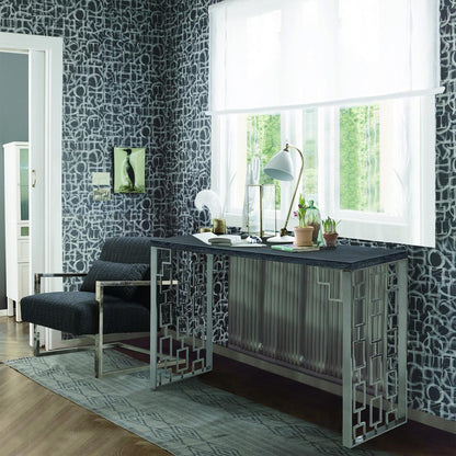 Armen Living - Skyline Console Table - LCSKCNBLMT_CLOSEOUT veiw 3