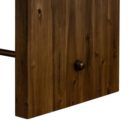 Armen Living - Superb Rustic Oak Dining Table - LCSUDIRU - CLOSEOUT veiw 5