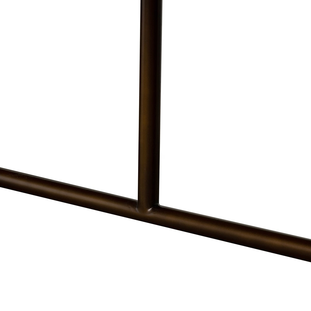 Armen Living - Superb Rustic Oak Dining Table - LCSUDIRU - CLOSEOUT veiw 6