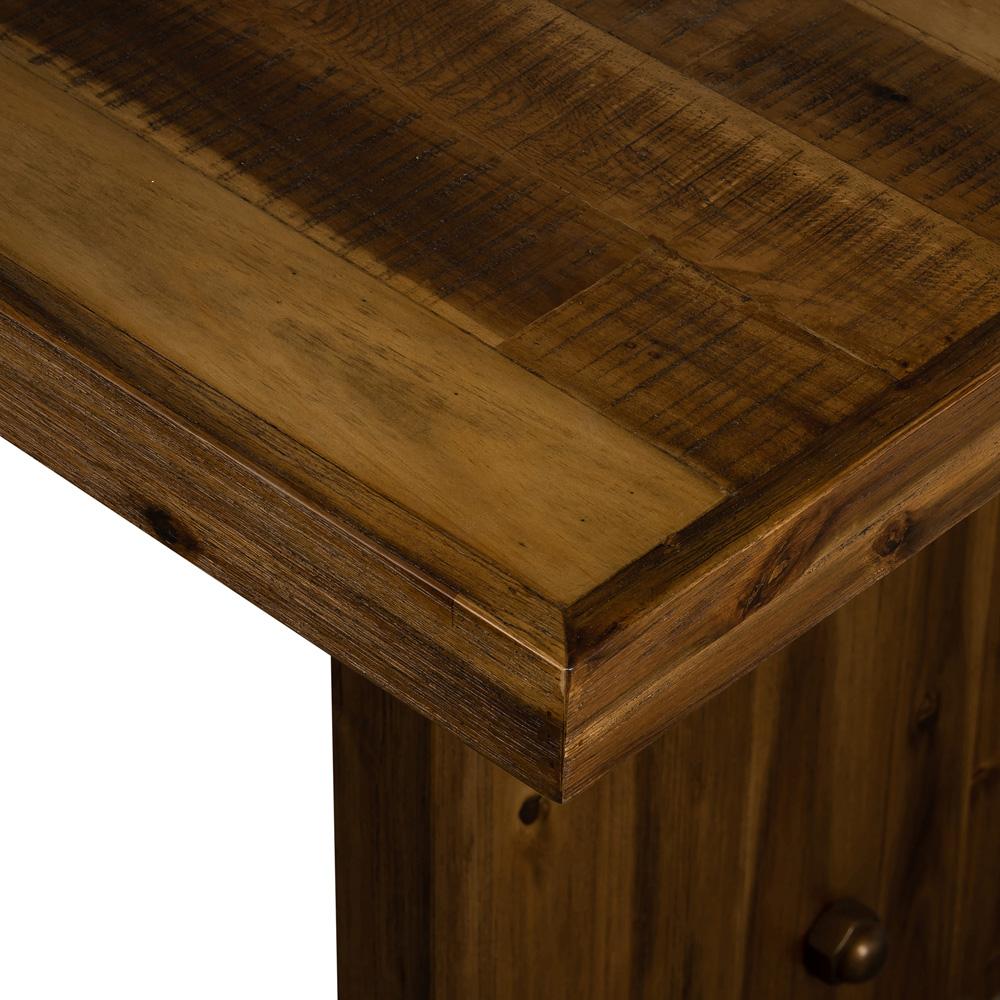 Armen Living - Superb Rustic Oak Dining Table - LCSUDIRU - CLOSEOUT veiw 7