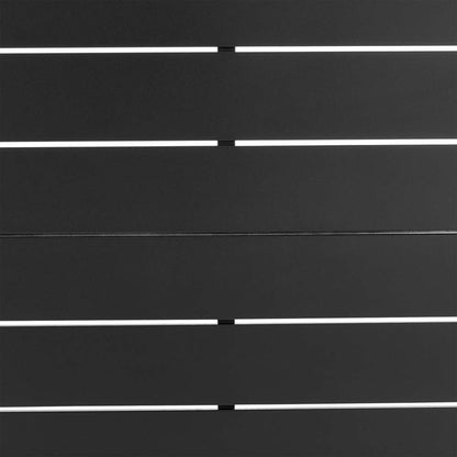 Armen Living - Tiffany Outdoor Patio Ruond Coffee Table in Black Aluminum - 840254332577 - CLOSEOUT veiw 4