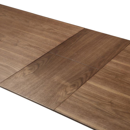 Armen Living - Treviso Mid-Century Extension Dining Table in Walnut Finish and Top - LCTVDIWA veiw 4