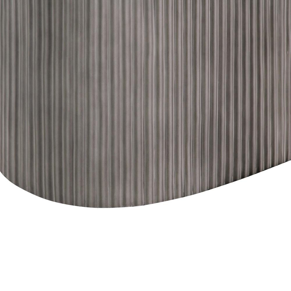 Armen Living - Wave Oval Dining Table in Grey Concrete - LCLKDICCGR veiw 5