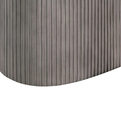 Armen Living - Wave Oval Dining Table in Grey Concrete - LCLKDICCGR veiw 5