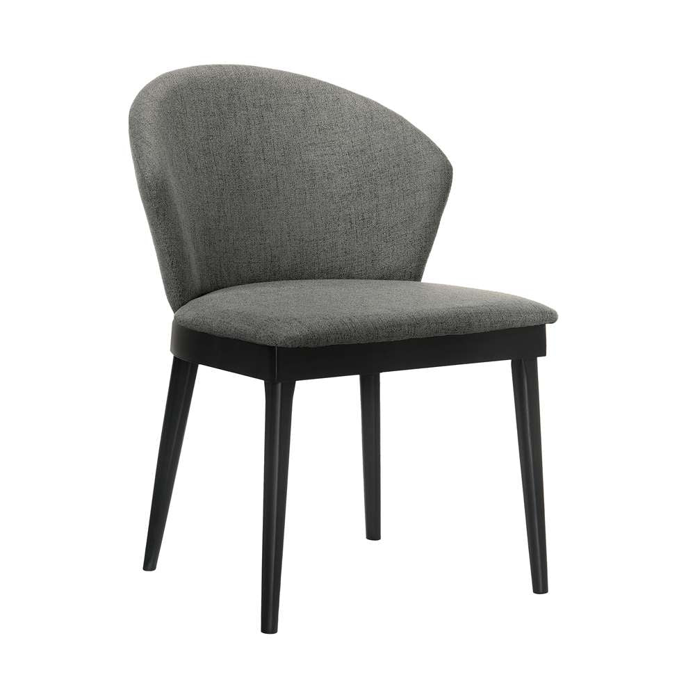 Armen Living - Westmont and Juno Charcoal and Black 5 Piece Dining Set - SETWEDI5JNBLCH veiw 2