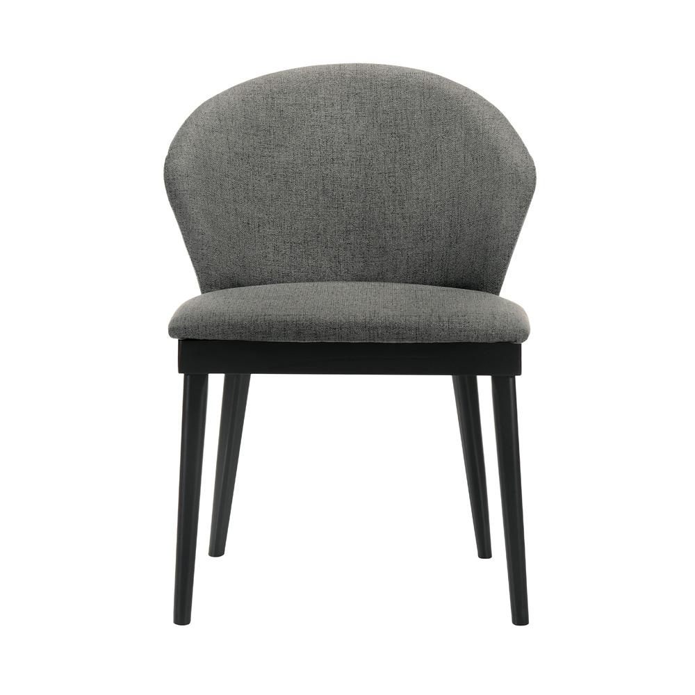 Armen Living - Westmont and Juno Charcoal and Black 5 Piece Dining Set - SETWEDI5JNBLCH veiw 3