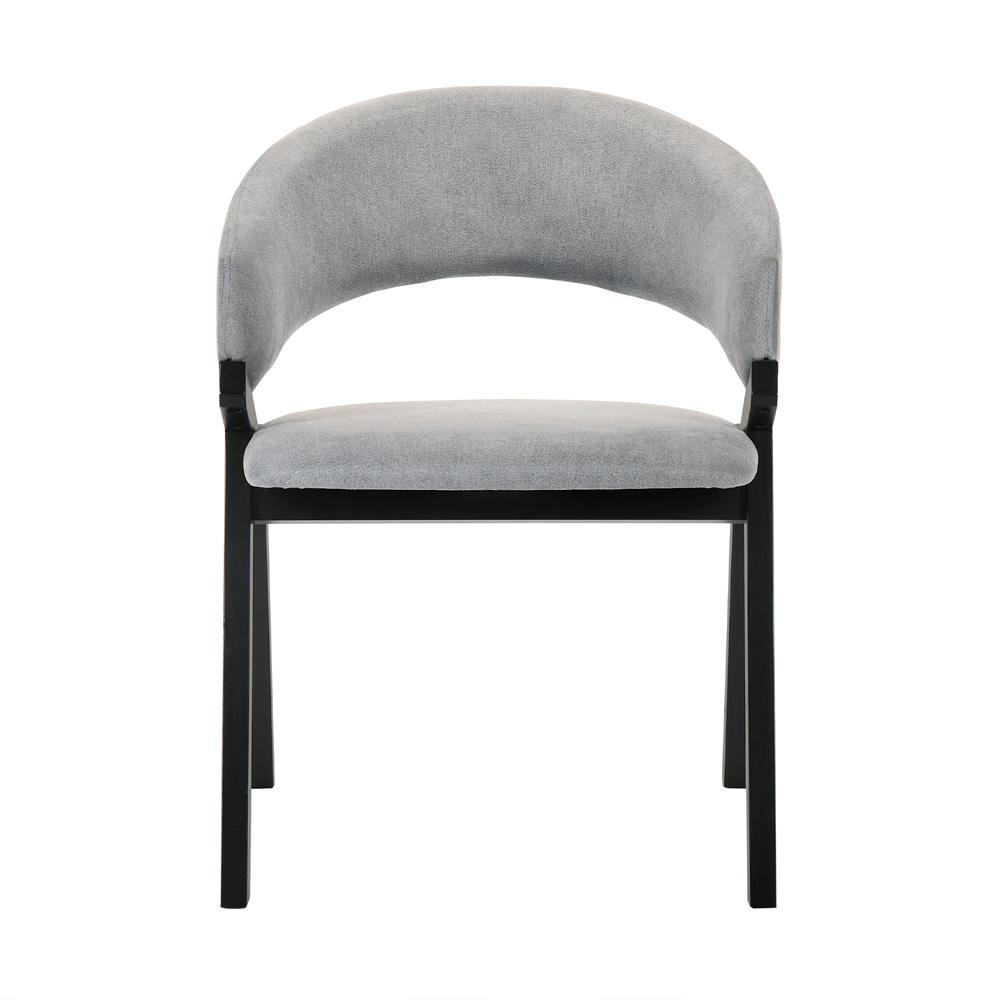 Armen Living - Westmont and Talulah Grey and Black 5 Piece Dining Set - SETWEDI5TAGRBL veiw 3