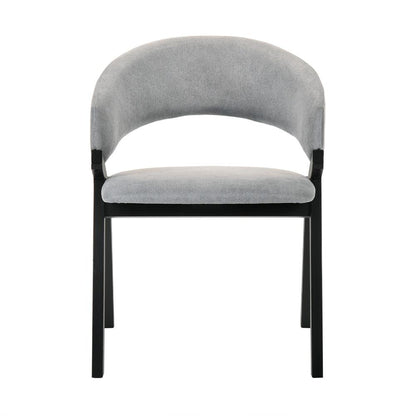 Armen Living - Westmont and Talulah Grey and Black 5 Piece Dining Set - SETWEDI5TAGRBL veiw 3