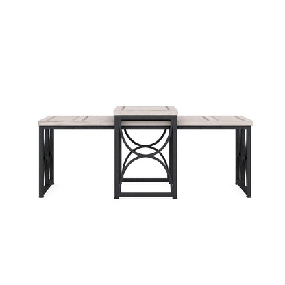 A.R.T. Furniture - Alcove Metal Cocktail Table in White - 321360-1241 veiw 5