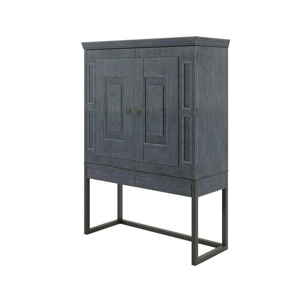 A.R.T. Furniture - Alcove Secretary in Blue - 321160-2821 veiw 2