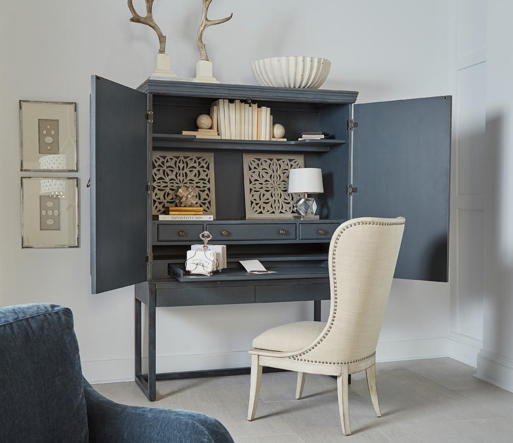 A.R.T. Furniture - Alcove Secretary in Blue - 321160-2821 veiw 6