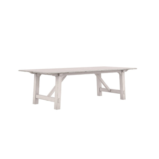 A.R.T. Furniture - Alcove Trestle Dining Table in White - 321238-2817 veiw 1