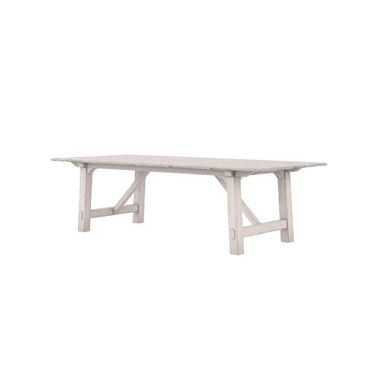 A.R.T. Furniture - Alcove Trestle Dining Table in White - 321238-2817 veiw 2